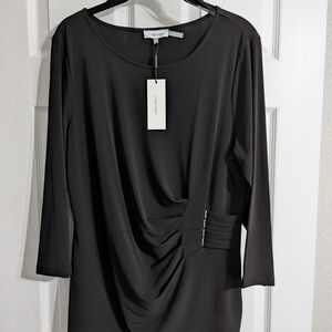 Calvin Klein Black Blouse NWT